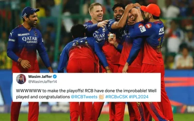 Twitter erupts as RCB knocks CSK out to reach the IPL 2024 playoffs