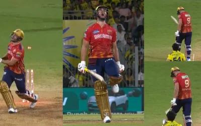 WATCH: Rilee Rossouw hits his bat with pad and screams in anger after becoming victim of Shardul Thakur in CSK vs PBKS clash | IPL 2024