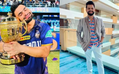 WATCH: Suresh Raina teases Rinku Singh after the 2024 IPL final between KKR and SRH