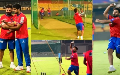 IPL 2024 [WATCH]: Rishabh Pant mimicks Irfan Pathan’s bowling action ahead of RCB vs DC clash