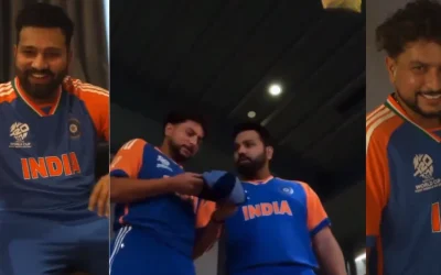 WATCH: Rohit Sharma and Kuldeep Yadav involve in a hilarious banter ahead of T20 World Cup 2024