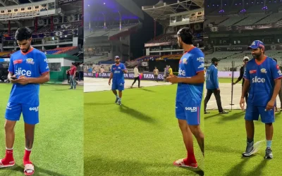 WATCH: ‘Garden mein aya hai Kya’; Rohit Sharma teases Tilak Verma ahead of KKR vs MI clash in IPL 2024