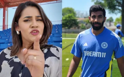 Sanjana Ganesan teases husband Jasprit Bumrah ahead of T20 World Cup 2024