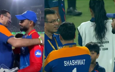 IPL 2024: Sanjeev Goenka embraces Rishabh Pant and engages in a chat with KL Rahul after DC vs LSG clash