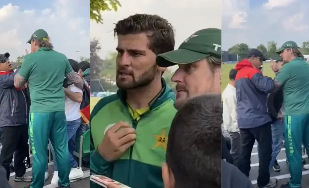 IRE vs PAK [WATCH]: Shaheen Afridi confronts Afghan fan over his alleged misconduct ahead of 2nd T20I