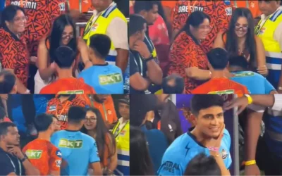 IPL 2024 [WATCH]: Shubman Gill touches feet of Abhishek Sharma’s mother; warmly greets sister Komal