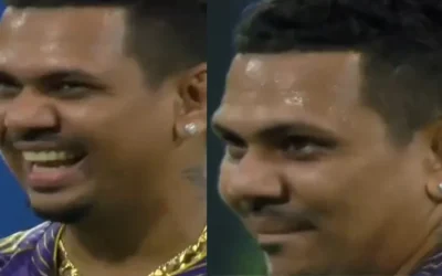 WATCH: Sunil Narine celebrates with a rare display of a broad smile after dismissing Ayush Badoni in LSG vs KKR clash | IPL 2024