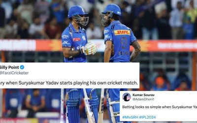 Twitter reactions: Suryakumar Yadav blows away SRH with a blistering ton at Wankhede | IPL 2024