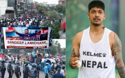 Massive protest in Nepal over Sandeep Lamichhane’s visa denial for T20 World Cup 2024