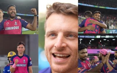 इधर अहमदाबाद में राजस्थान रॉयल्स ने जीत अपने नाम की, उधर इंग्लैंड में Jos Buttler खुशी से उछल पड़े