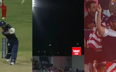 WATCH: Aaron Jones smacks a 103-meter six off Dillon Heyliger in USA vs Canada T20 World Cup 2024 game