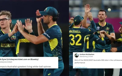 Twitter reactions: Adam Zampa’s heroics propel Australia to Super 8 after thrashing Namibia in T20 World Cup 2024