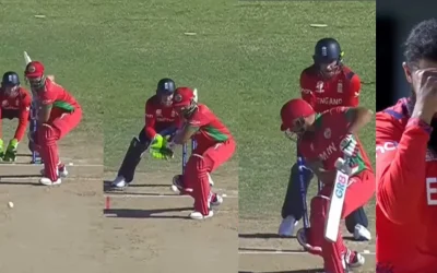 WATCH: Adil Rashid bamboozles Fayyaz Butt with a stunning googly in ENG vs OMN game | T20 World Cup 2024