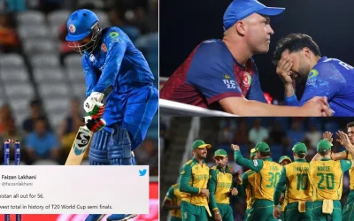 Fans in shock as South Africa packs Afghanistan for the lowest-ever total in T20 World Cup semi-final