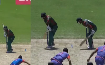 WATCH: Arshdeep Singh cleans up Litton Das with a brilliant in-swinger | T20 World Cup 2024 warm-up match