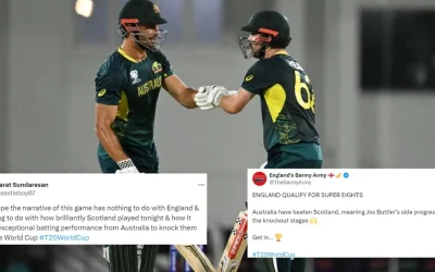 T20 World Cup: Netizens react as Australia’s last-over victory over Scotland sends England to Super Eight