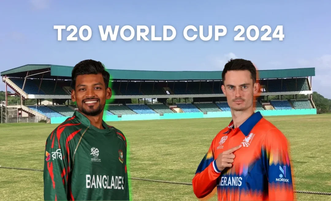 BAN vs NED, T20 World Cup 2024: Arnos Vale Ground Pitch Report, Kingstown Weather Forecast, T20I Stats & Records | Bangladesh vs Netherlands