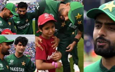 WATCH: Pakistan’s captain Babar Azam gives a touching present to an emotional child mascot | T20 World Cup 2024