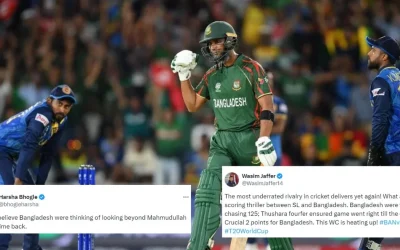 Twitter erupts as Bangladesh registers a nail-biting win over Sri Lanka in T20 World Cup 2024