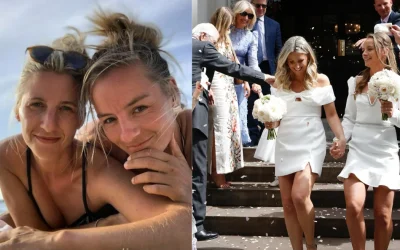 England all-rounder Danni Wyatt marries her longtime partner Georgie Hodge; pics go viral