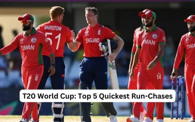 Top 5 quickest run-chases in T20 World Cup history ft. England