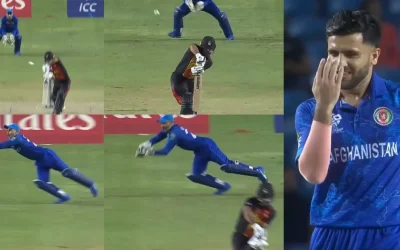 T20 World Cup [WATCH]: Fazalhaq Farooqi removes Lega Siaka, Sese Bau on consecutive balls during AFG vs PNG clash