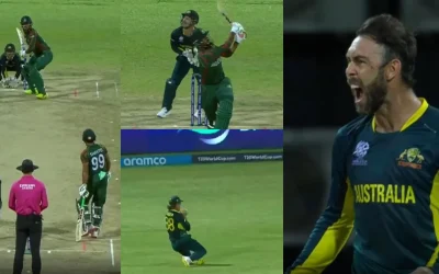 T20 World Cup 2024 [WATCH]: Glenn Maxwell celebrates passionately after dismissing Rishad Hossain in AUS vs BAN game