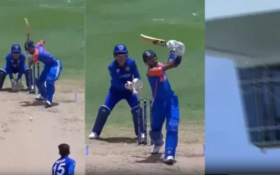 WATCH: Hardik Pandya smacks a massive six during AFG vs IND game at T20 World Cup 2024