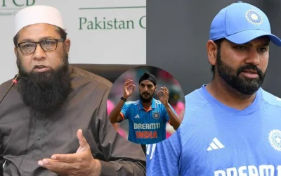 Inzamam-ul-Haq loses cool after Rohit Sharma’s epic reply to ball-tampering allegations on Arshdeep Singh
