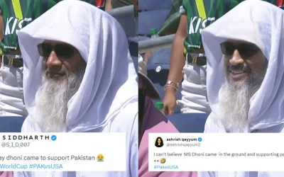 T20 World Cup 2024: Netizens spot MS Dhoni’s doppelganger during USA vs Pakistan match