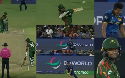 WATCH: Maheesh Theekshana takes an absolute blinder to dismiss Shakib Al Hasan in SL vs BAN game | T20 World Cup 2024