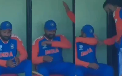 WATCH: Rohit Sharma breaks down in tears after India qualify for the T20 World Cup 2024 final