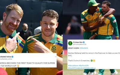 Twitter reactions: Heinrich Klaasen, Keshav Maharaj shine in South Africa’s thrilling win over Bangladesh in T20 World Cup 2024