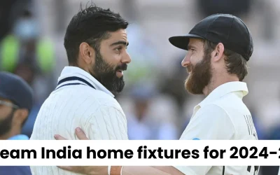 BCCI announces Team India home fixtures for the 2024-25 season