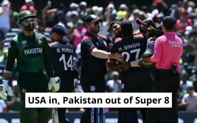 T20 World Cup 2024: After washed out game against Ireland, the USA qualifies for Super 8; Pakistan out of contention