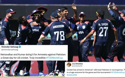 Twitter erupts as USA stuns Pakistan to record a historic win in T20 World Cup 2024