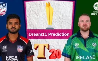 USA vs IRE, T20 World Cup: Match Prediction, Dream11 Team, Fantasy Tips & Pitch Report | United States of America vs Ireland 2024