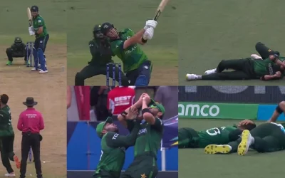 PAK vs IRE [WATCH]: Shaheen Afridi, Usman Khan crash into each other while attempting to catch Mark Adair’s hit | T20 World Cup