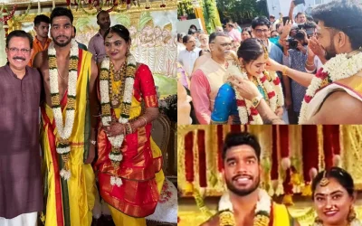 KKR all-rounder Venkatesh Iyer gets married to Shruti Raghunathan, photos go viral