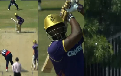 WATCH: Andre Russell delivers a decisive six during SEO vs LAKR in MLC 2024