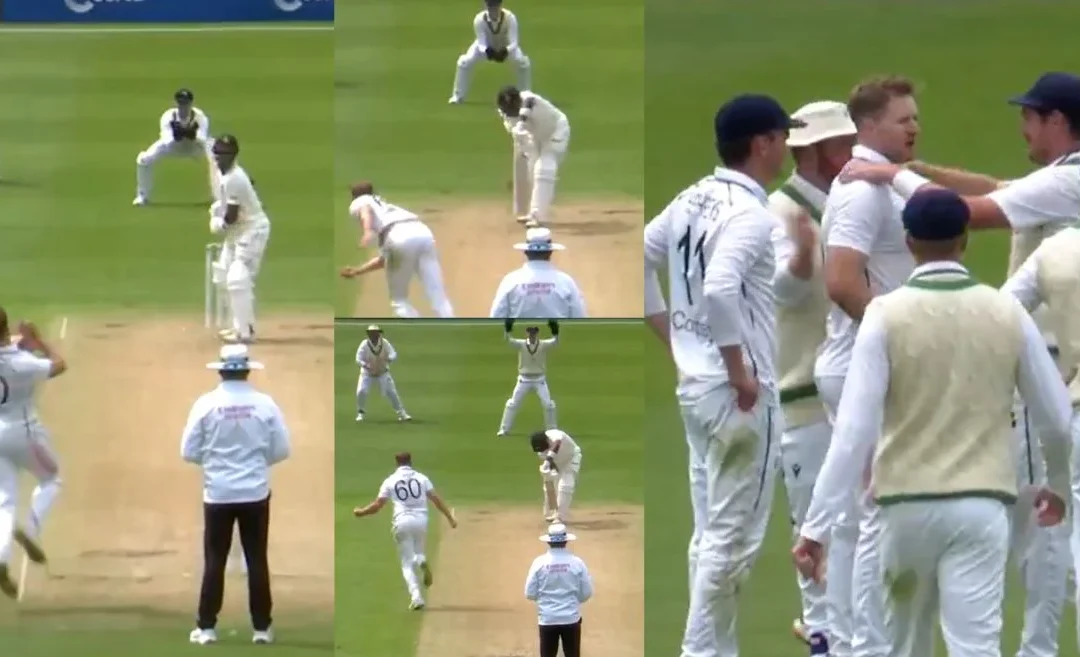 IRE vs ZIM [WATCH]: Barry McCarthy removes Dion Myers with an absolute peach on Day 1 of the One-off Test