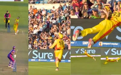 WATCH: Chris Green plucks a spectacular catch during NOS vs TRT match in The Hundred 2024