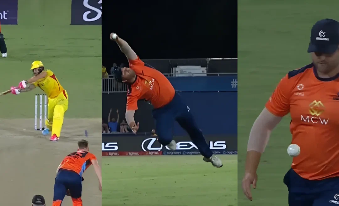 WATCH: Corey Anderson’s remarkable catch to dismiss Faf Du Plessis in MLC 2024