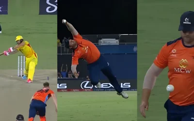 WATCH: Corey Anderson’s remarkable catch to dismiss Faf Du Plessis in MLC 2024