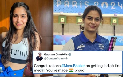 Indian cricket fraternity reacts to Manu Bhaker winning bronze medal at Paris Olympics 2024