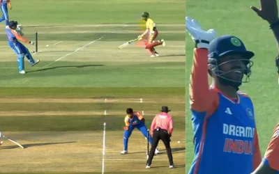 WATCH: Dhruv Jurel hits the bullseye to run out Wellington Masakadza in ZIM vs IND 2nd T20I