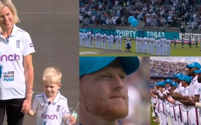 WATCH: Edgbaston goes blue as England and West Indies honour late Bob Willis on Day 2 of the 3rd Test