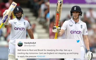 Fans react as Ben Duckett, Harry Brook put England in commanding position on Day 3 of the 2nd Test against West Indies