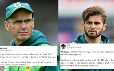 Fans react as Shaheen Afridi faces allegations of misconduct with Pakistan white-ball coach Gary Kirsten