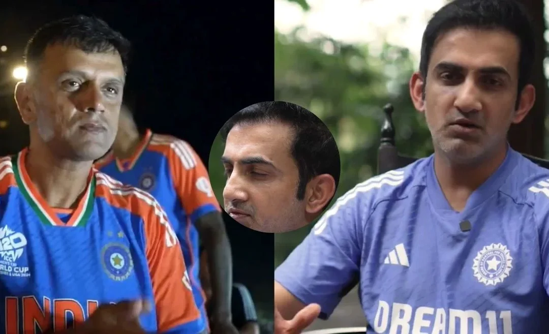 SL vs IND [WATCH]: Gautam Gambhir gets emotional as Rahul Dravid sends a heartwarming message to the new head coach